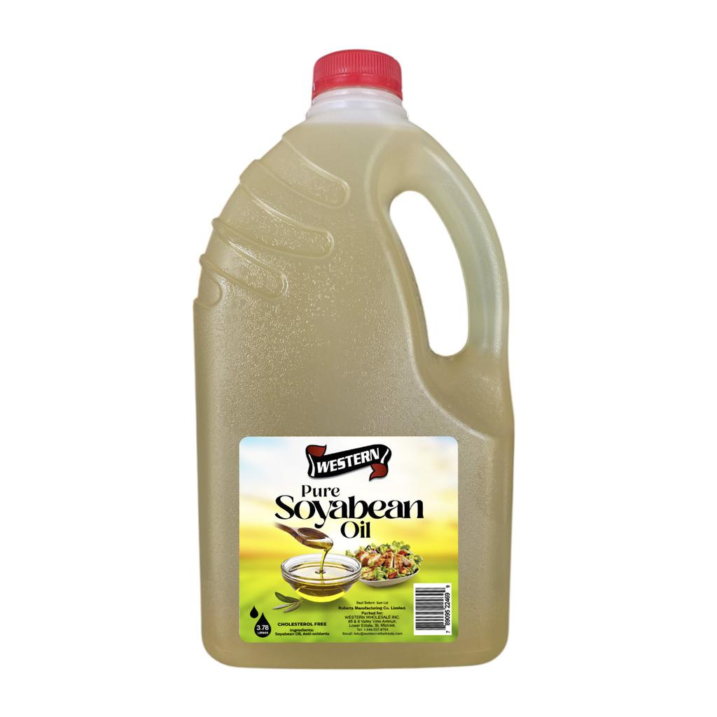 Western Pure Soyabean Oil Cholesterol Free 3.79 L / 1 gal