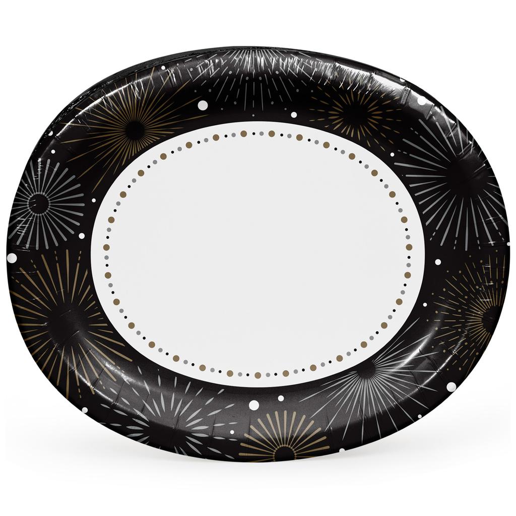ArtStyle Disposable Oval Plates 50 Units