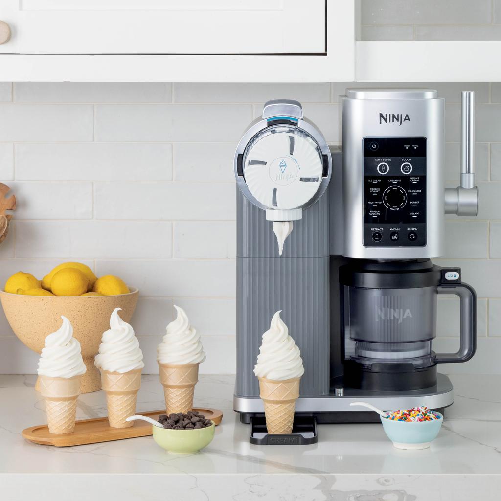 Ninja Swirl by CREAMi Ice Cream Maker with 13 Programs NC701 Food