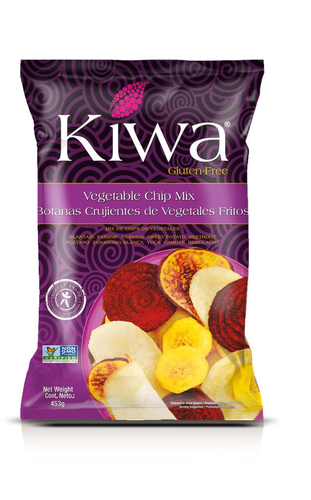 KIWA Organic Vegetable Chip Mix 453 g / 16 oz