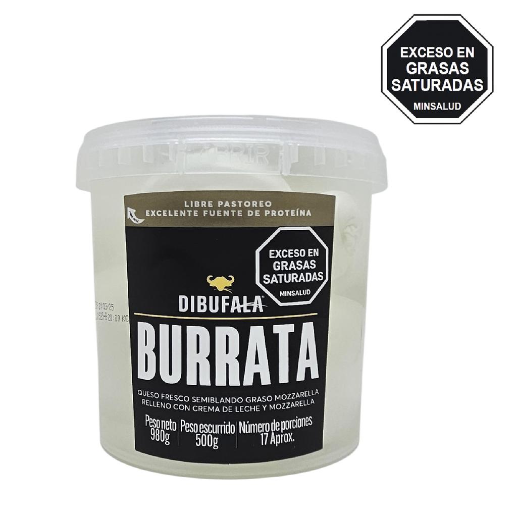 Dibufala Queso Burrata 500 g / 1.1 lb