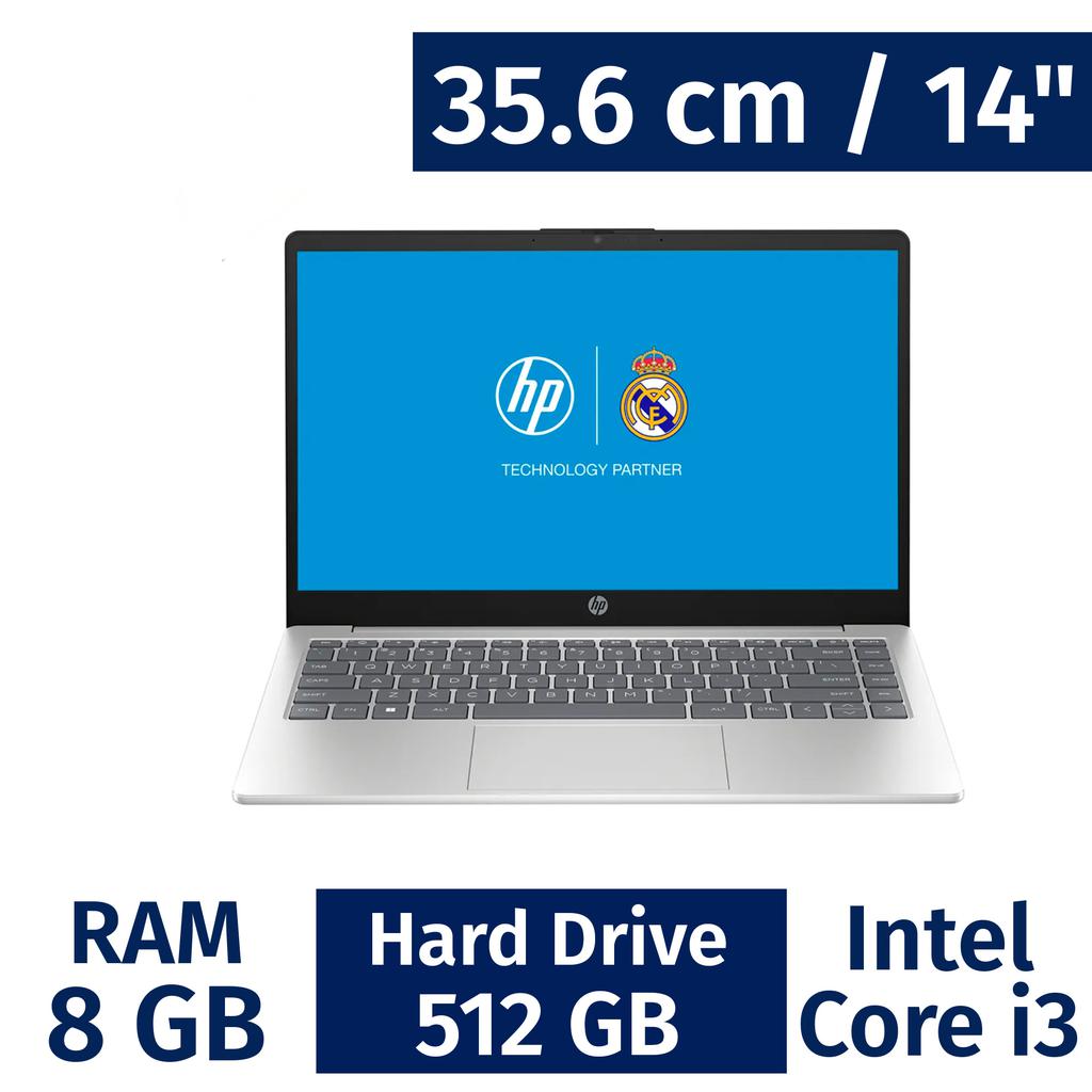 HP 35.56 cm / 14” Inches Laptop AMD Ryzen 8 Gigabytes / 512 Gigabytes A4DU3LAÑACH