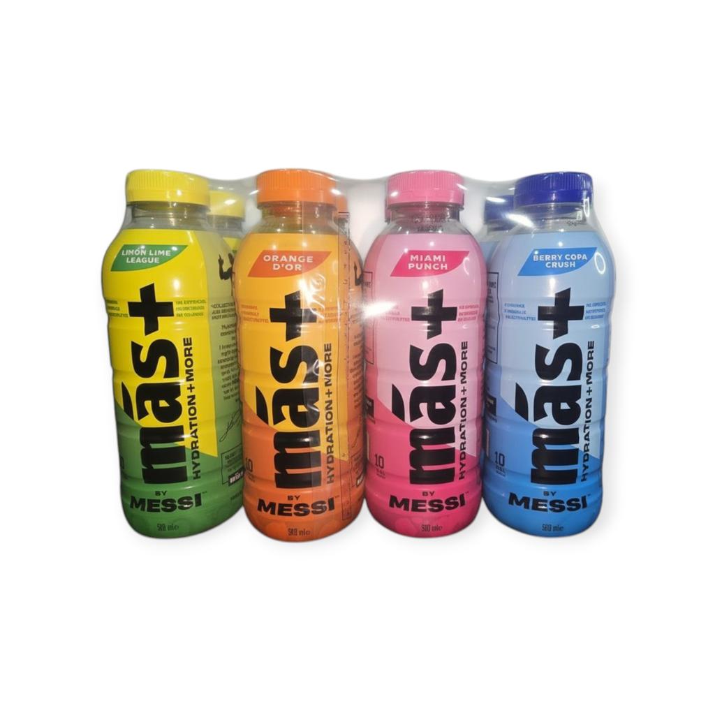 Más+ by Messi Hydrating Drink 8 Units / 500 mL