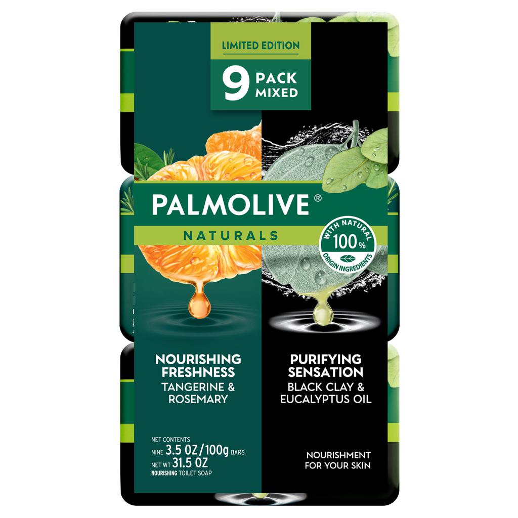 Palmolive Tangerine and Eucalyptus Bar Soap 9 Units / 100 g