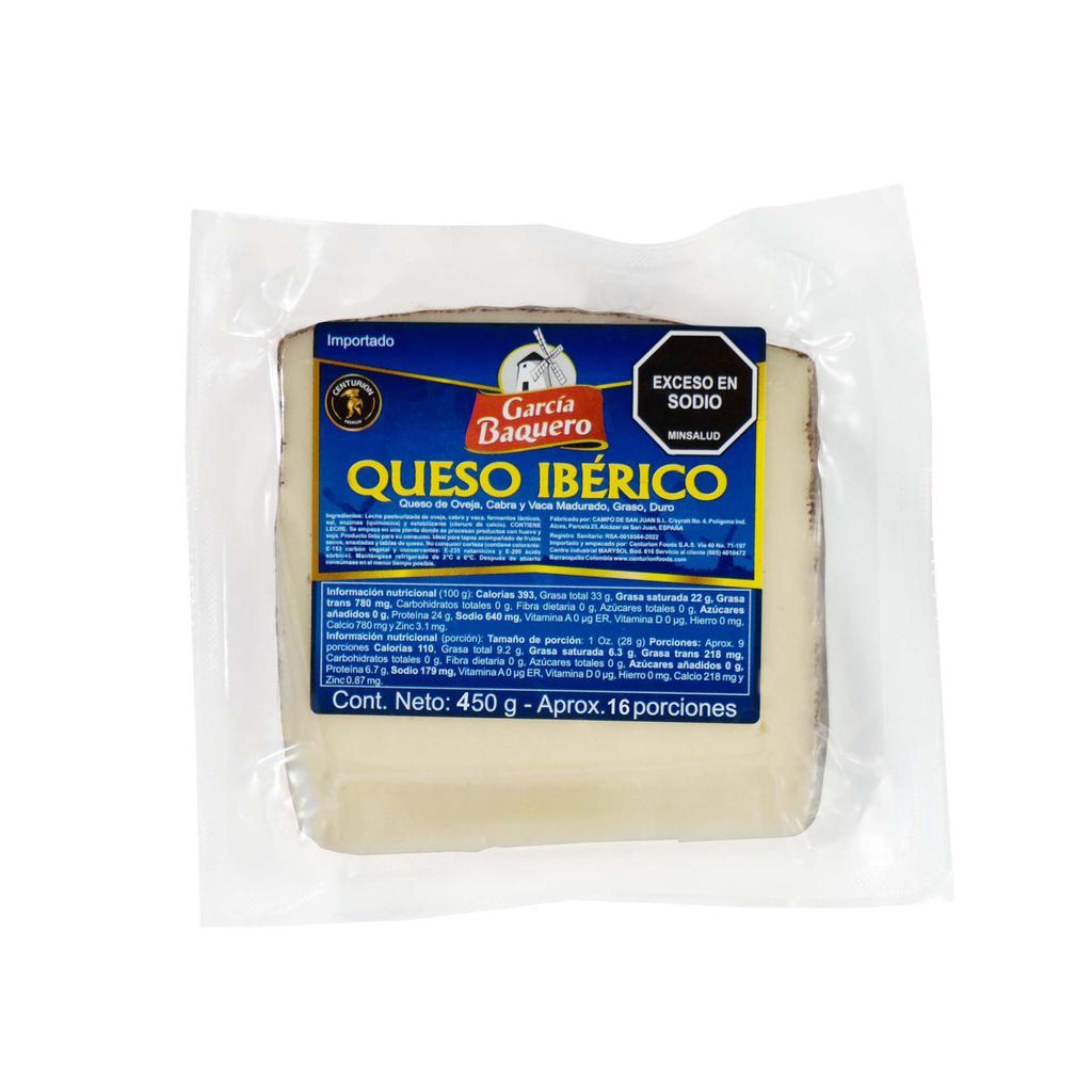 García Baquero Queso Ibérico Semicurado 450 g / 15.8 oz