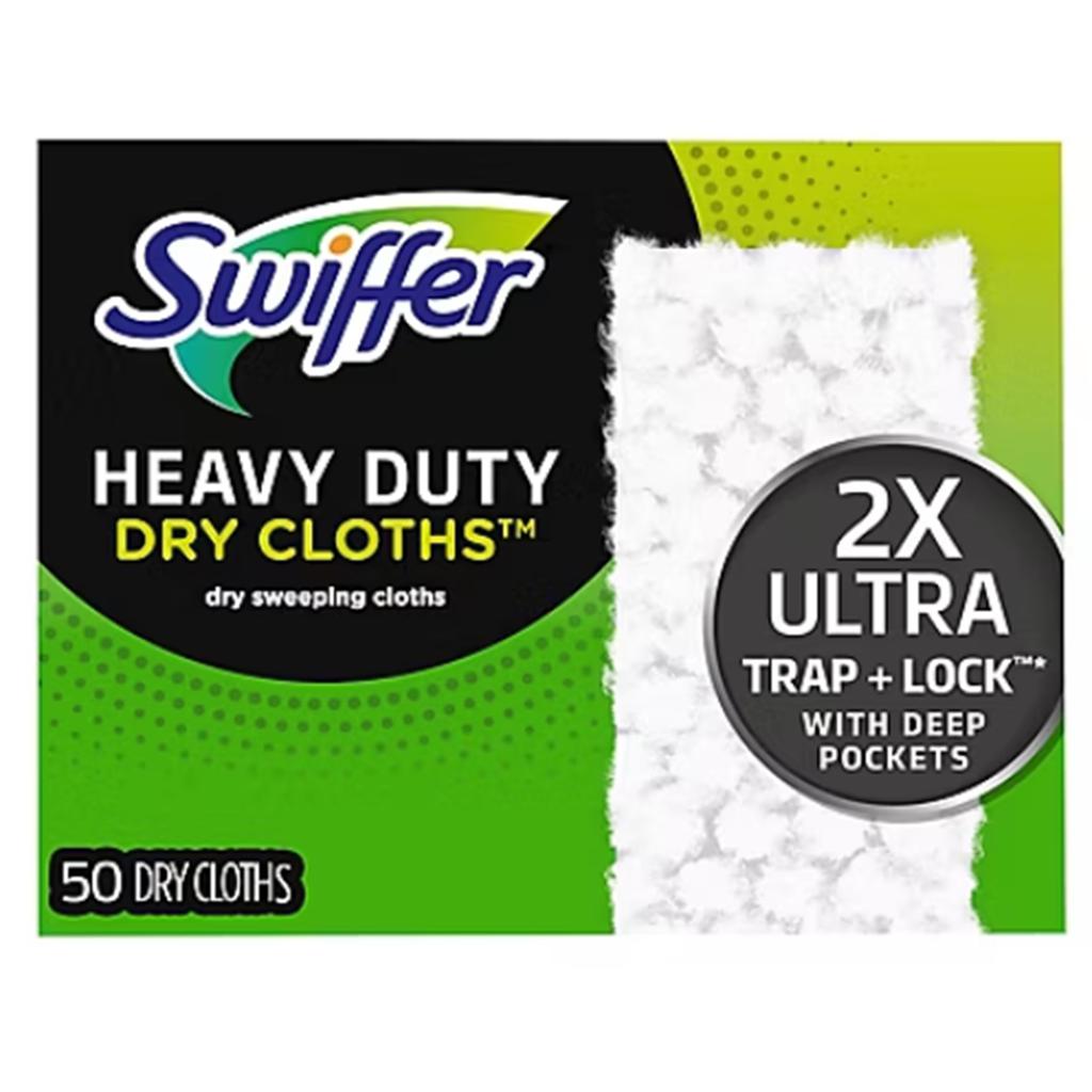 Swiffer Heavy Duty Dry Sweeping Cloths 50 Units