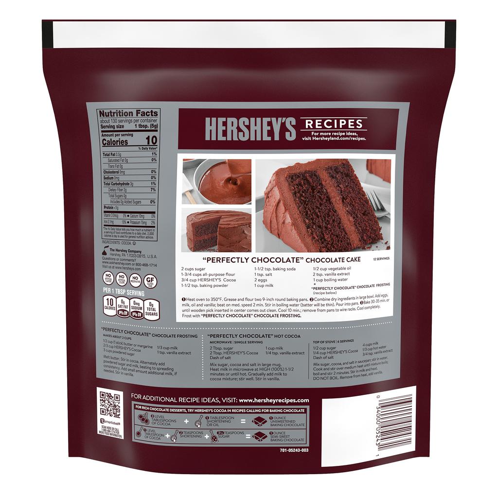 Hershey's Cocoa Powder 652 g / 23 oz Powder Mixes | PriceSmart