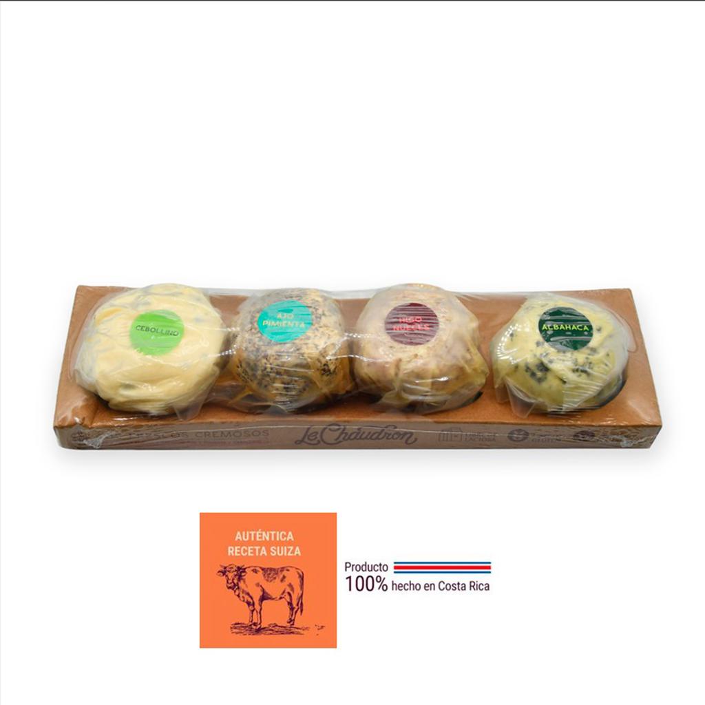 Le Chaudron Cream Cheese 4 Units / 85 g / 3 oz