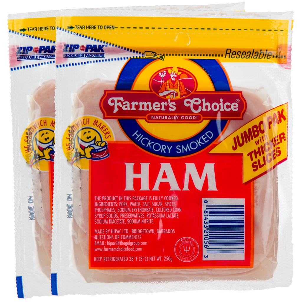 Farmer's Choice Chopped Ham 2 Units / 250 g / 8.8 oz