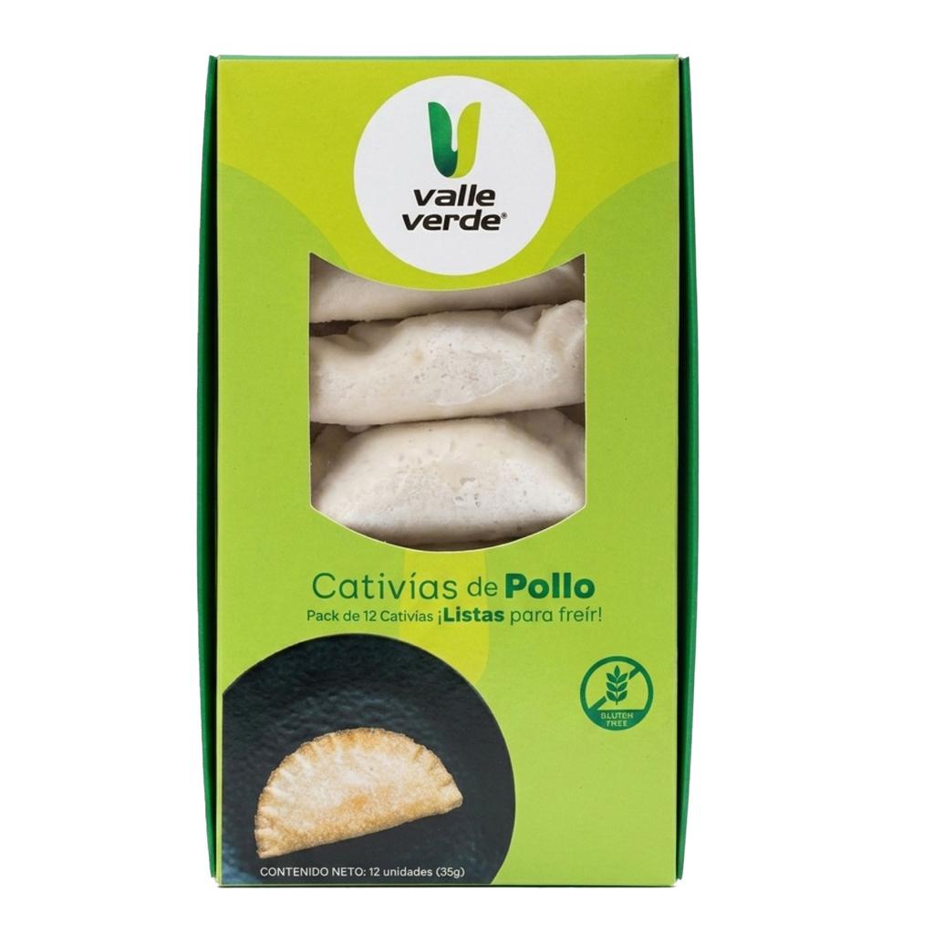 Valle Verde Cativas de Pollo 12 Unidades / 35 g / 1.2 oz