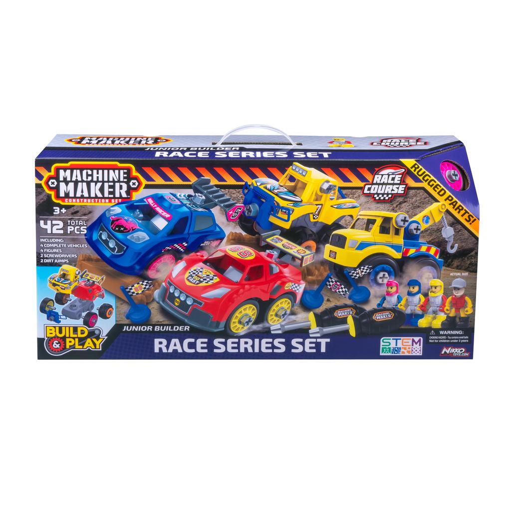 Machine Maker 33-Piece Vehicle Building Set