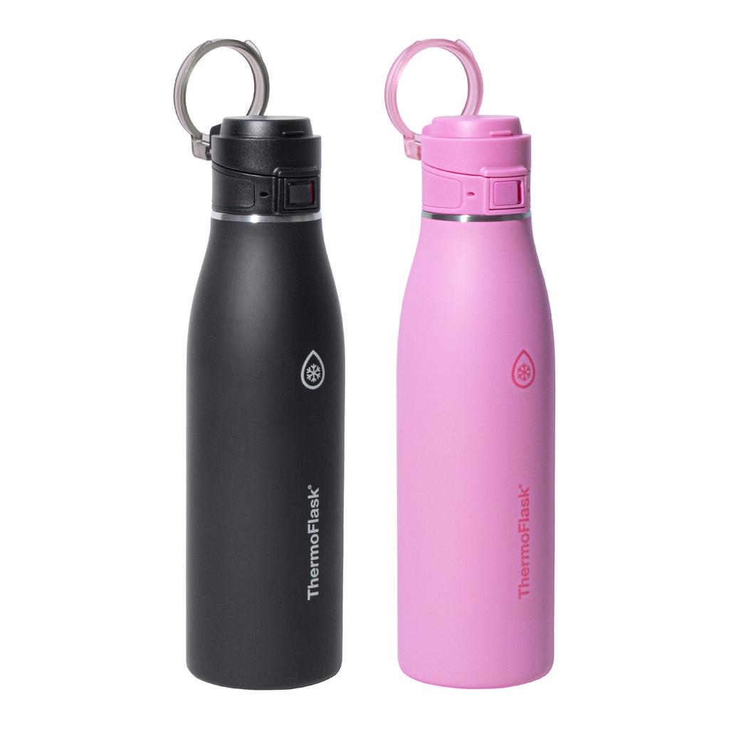 ThermoFlask Traveler Botella para Bebidas 2 Unidades / 739 mL / 25 oz