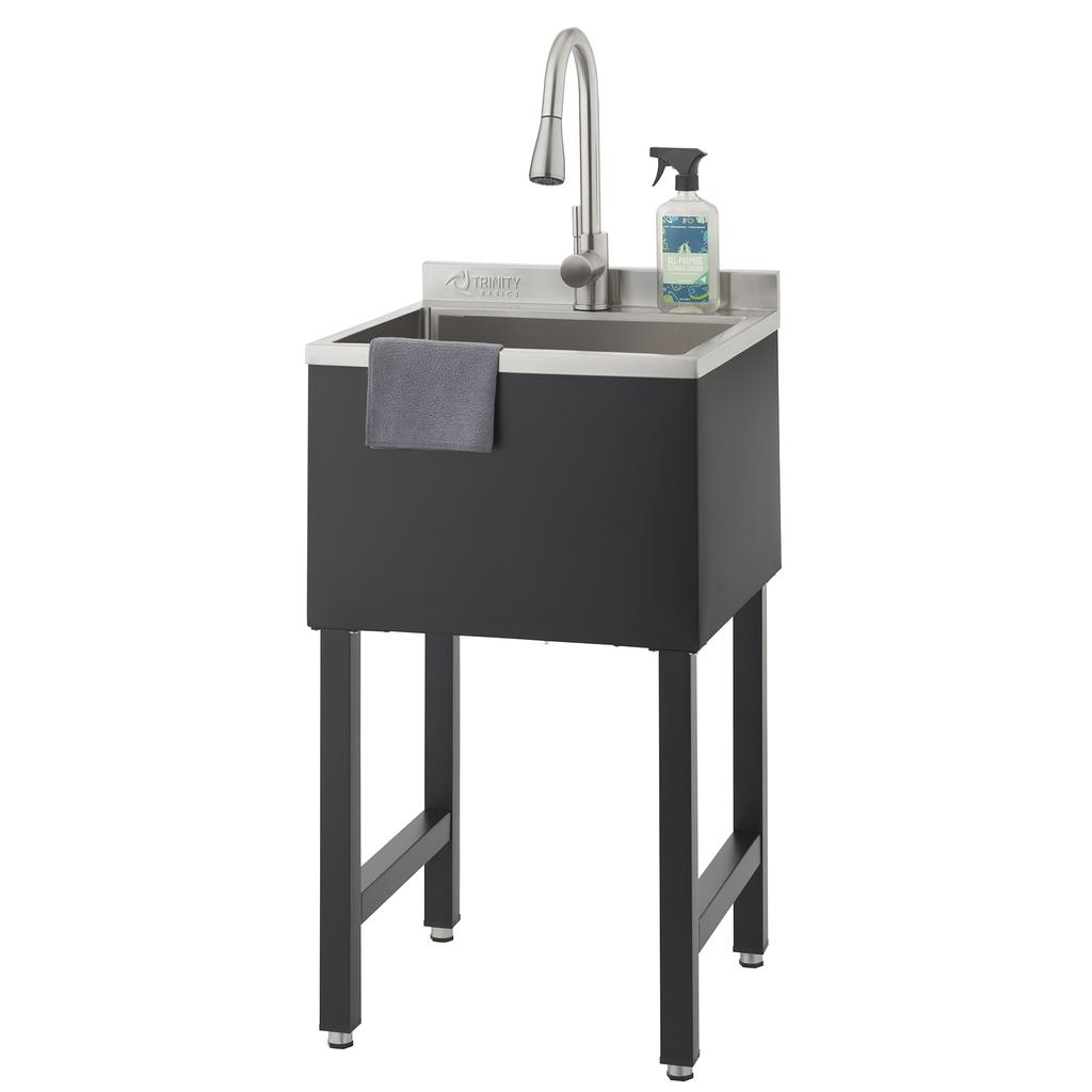 Trinity Sink with Pull-Out Faucet