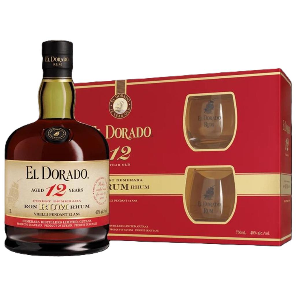 El Dorado 12 Year Old Rum Gift Pack