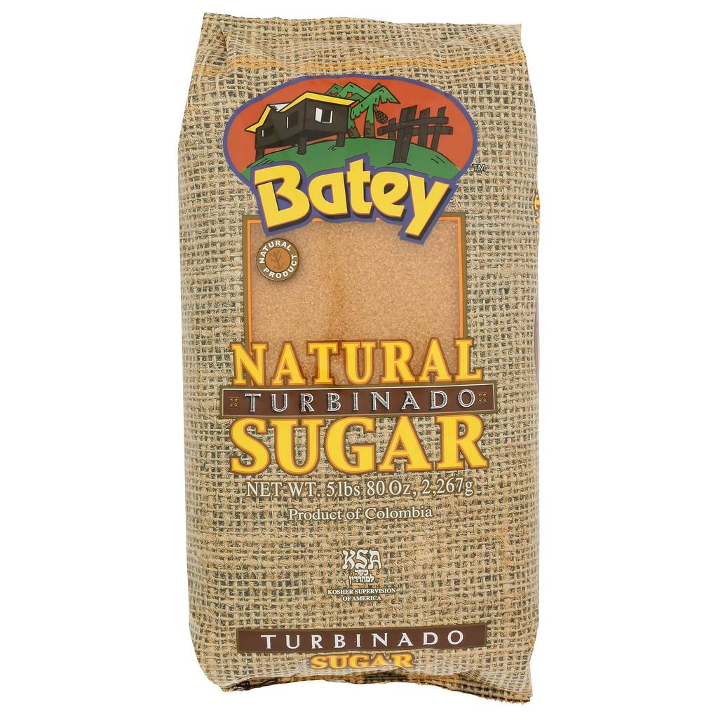 Batey Natural Turbinado Sugar 2.27 kg / 80 oz