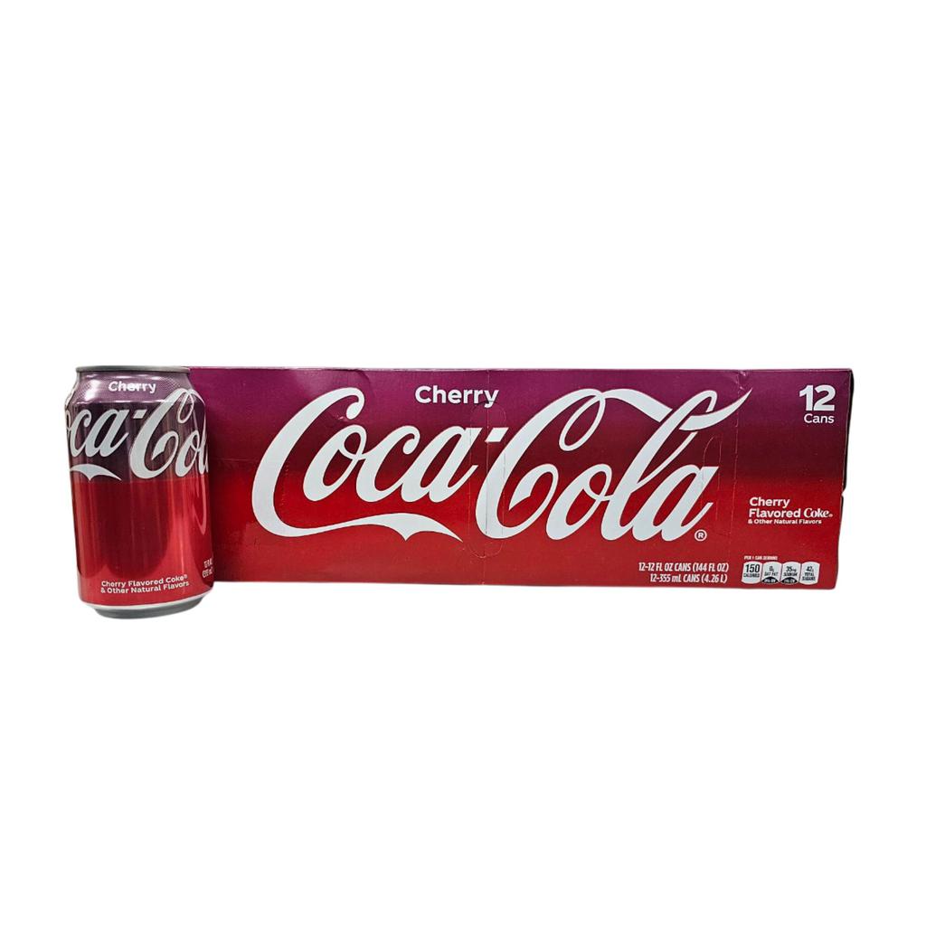 Coca Cola Cereza Bebida Gaseosa 12 Unidades / 355 mL