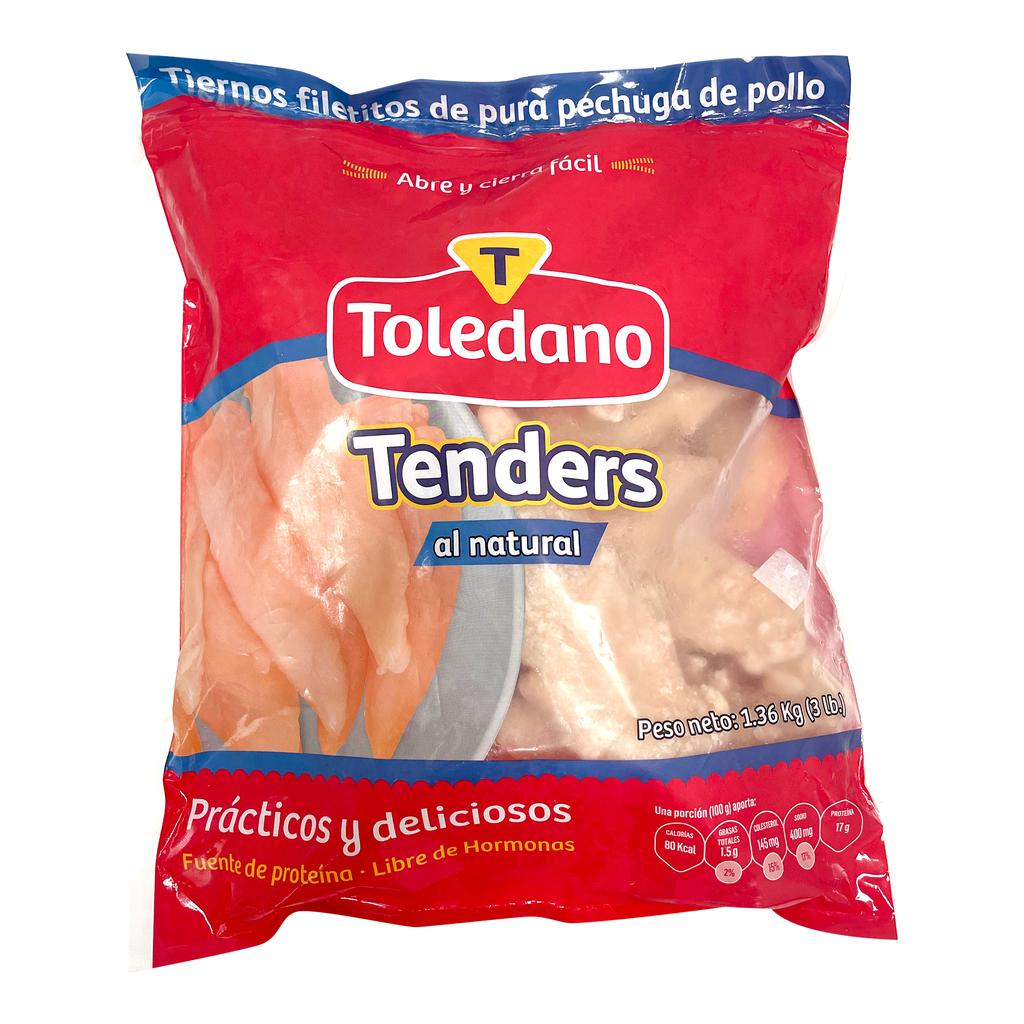 Toledano Tender of Frozen Chicken Bag 1.36 kg / 3 lb 