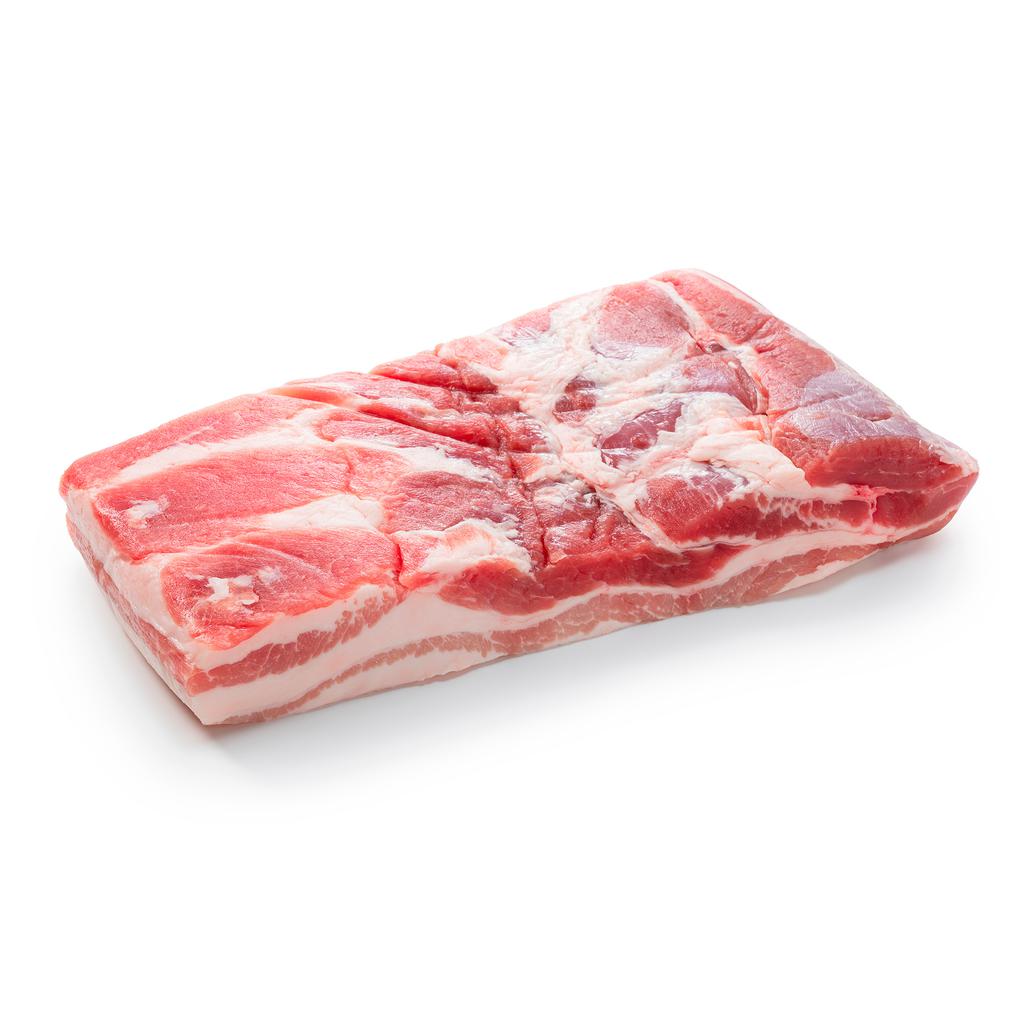 Pork Belly With Skin Frozen Vacuum Packaged