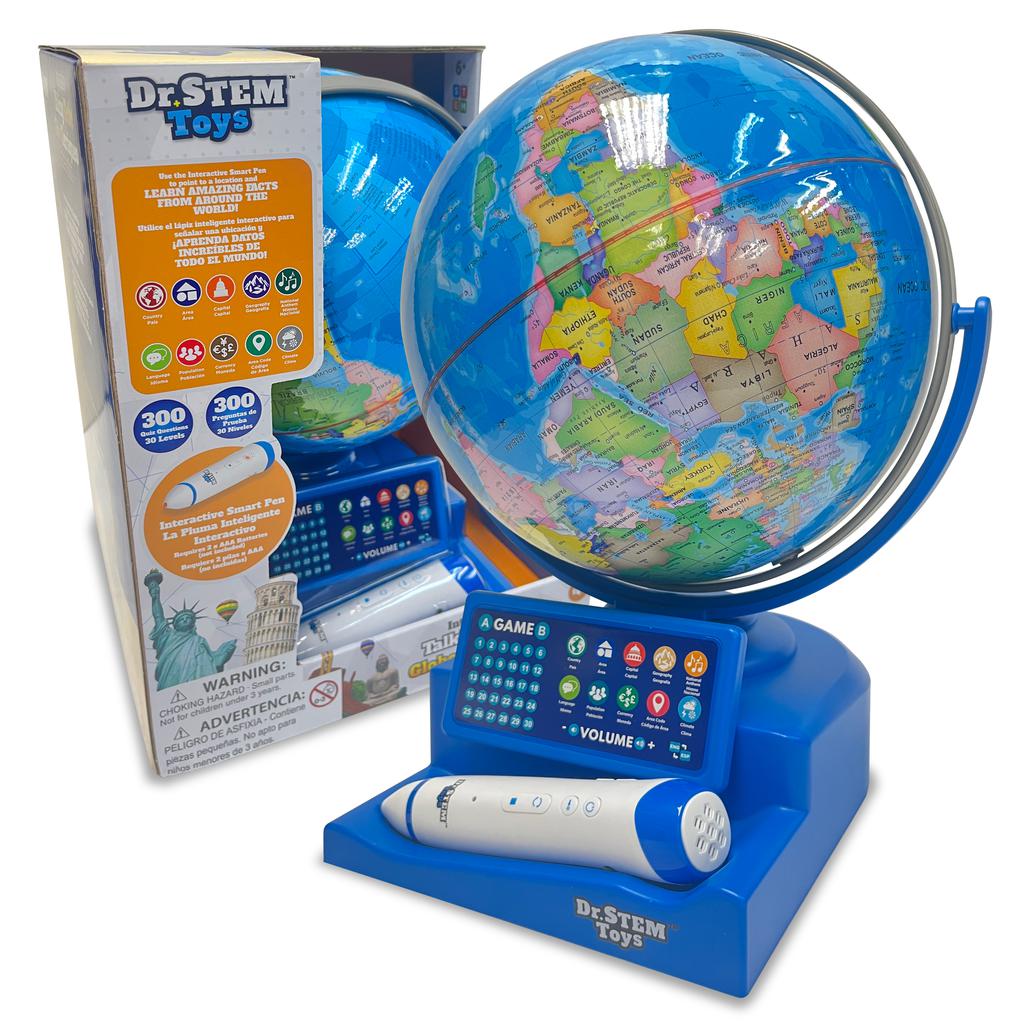 Dr. Stem Toys Globo Terráqueo Interactivo con 30 Niveles