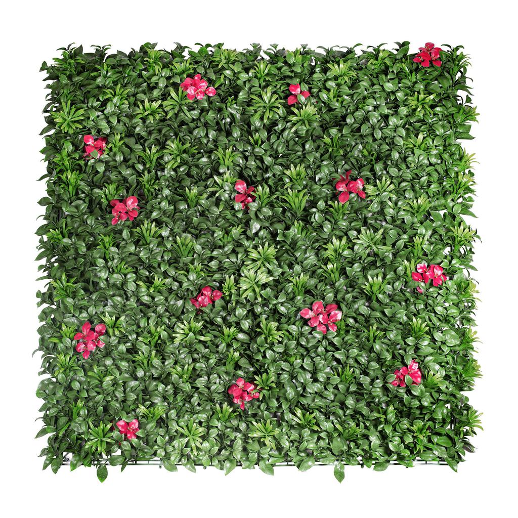 Creative Surfaces Artificial Foliage Wall Panel 100 cm x 100 cm x 7.5 cm / 39.37" x 39.37" x 2.95"