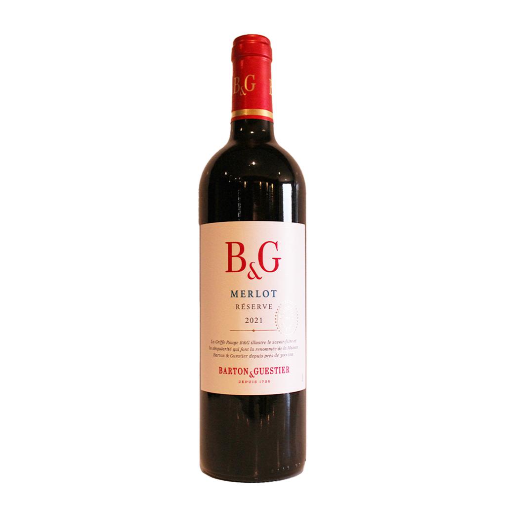 Barton and Guestier Vino Tinto Reserva Merlot 750 mL / 25.4 oz