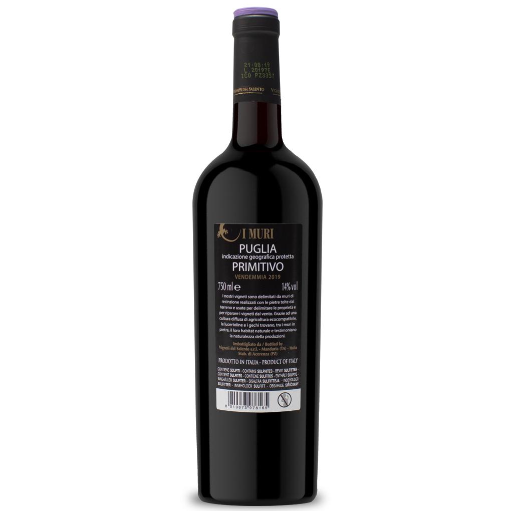 Vigneti Del Salento I Muri Primitivo 750 ml Vino tinto