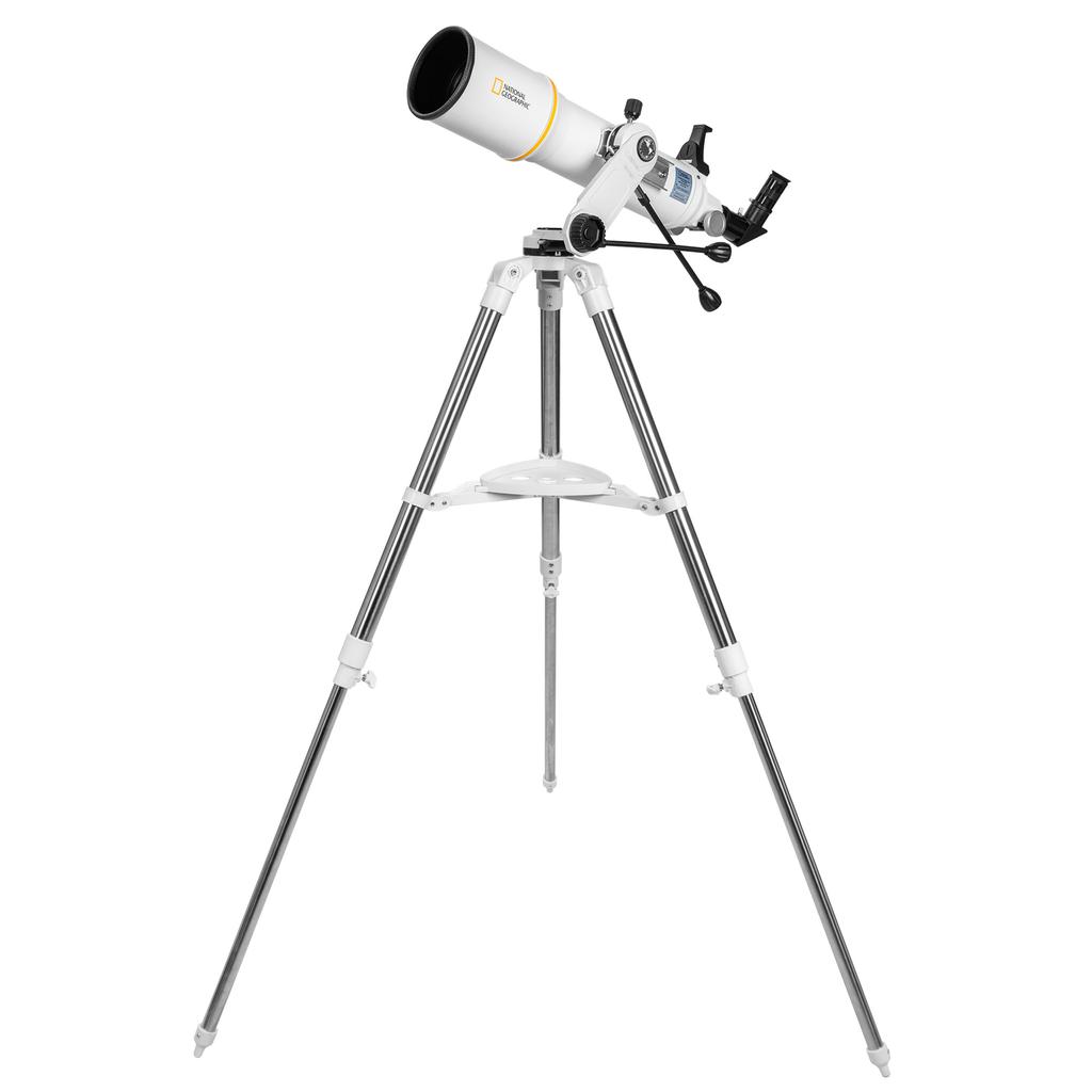 National Geographic StarAPP Telescope with Adjustable Tripod and Included Accessories 102 mm / 4"