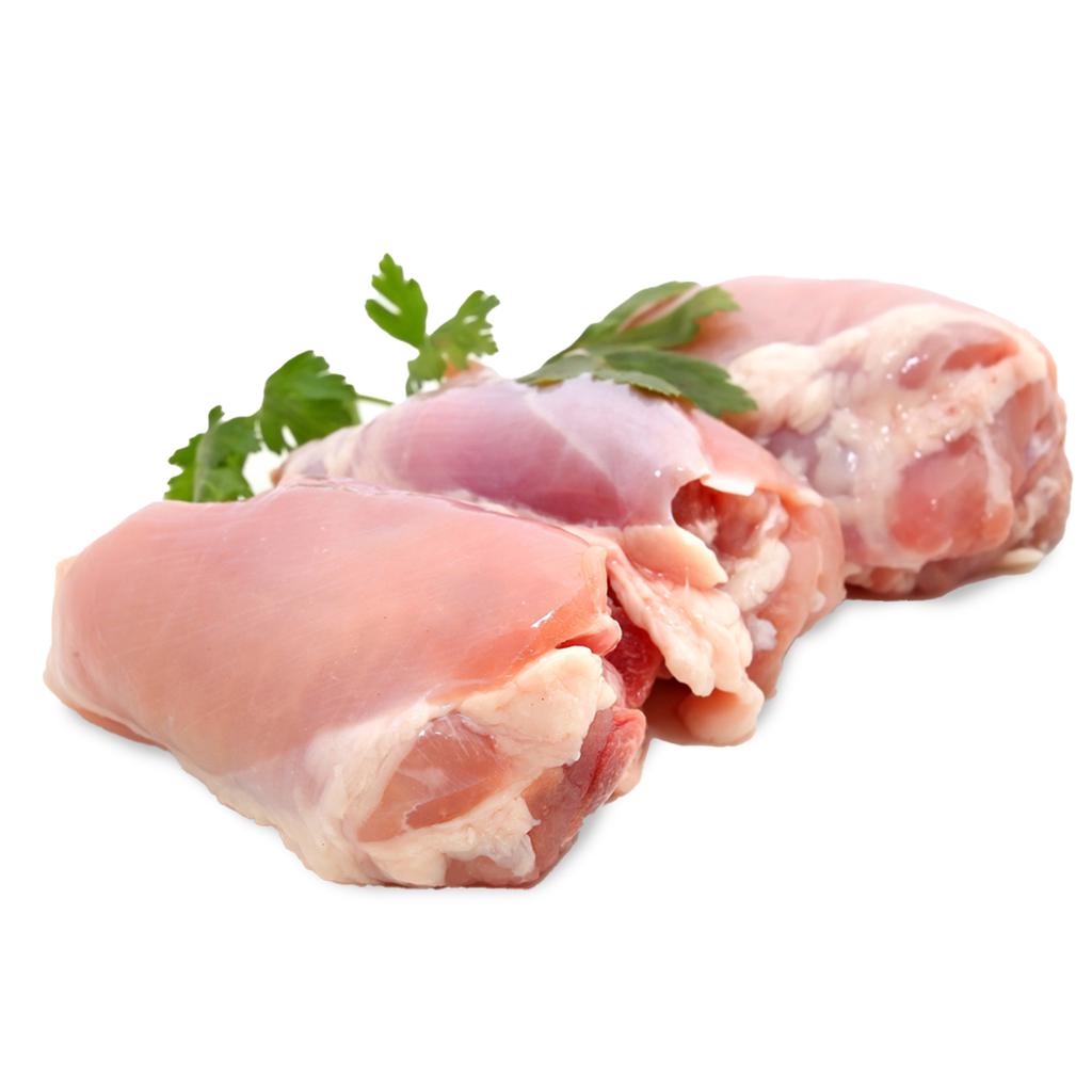 Filete de Muslo de Pollo sin Piel Fresco Bandeja