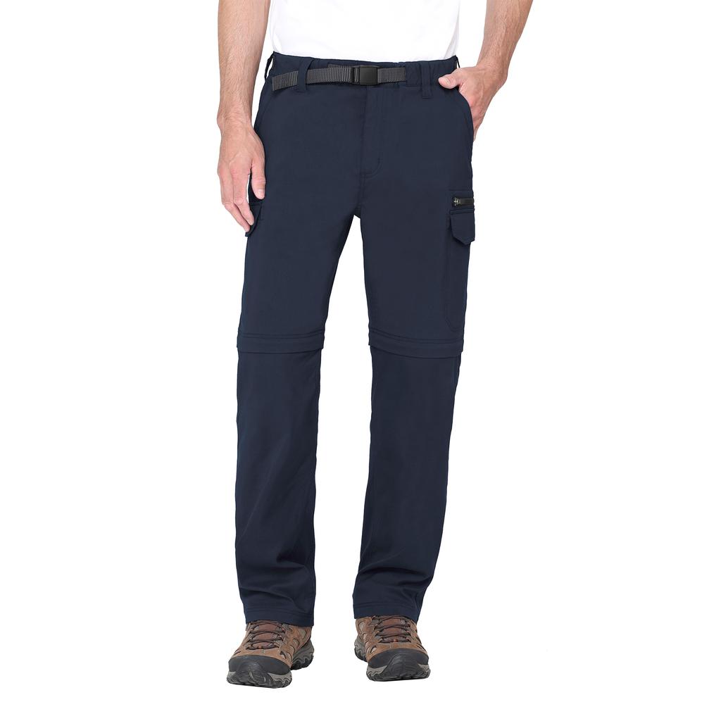 The B.C Clothing Co Pantalón Azul Oscuro Convertible para Hombre