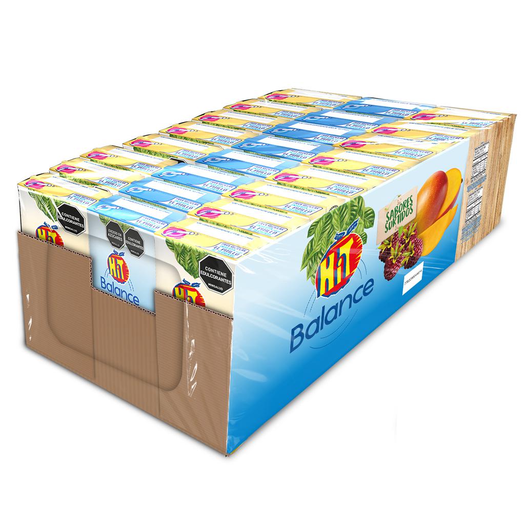 Hit Bebida de Frutas con Jugo en Caja Cero Azúcar Surtido 24 Unidades / 200 ml / 6.7 oz