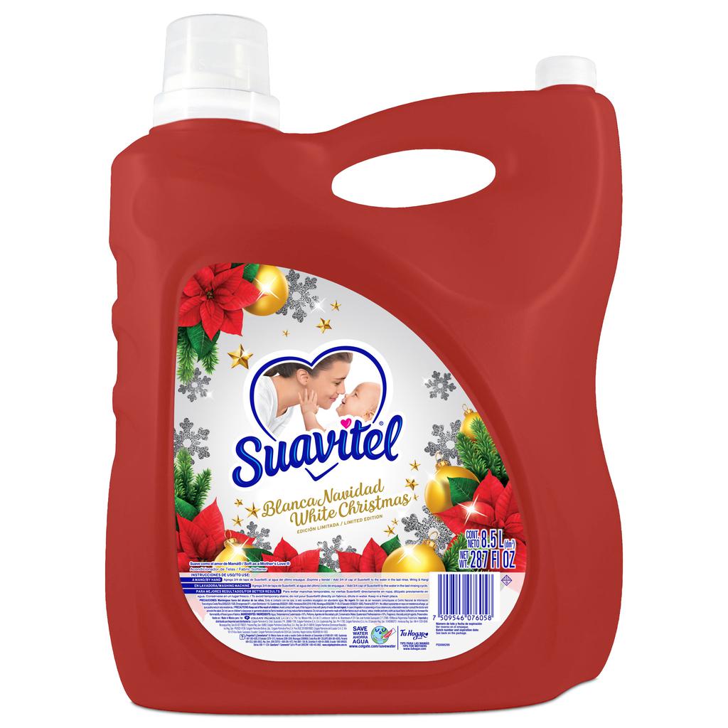 Suavitel Suavizante con Fragancia Blanca Navidad8.5 LT