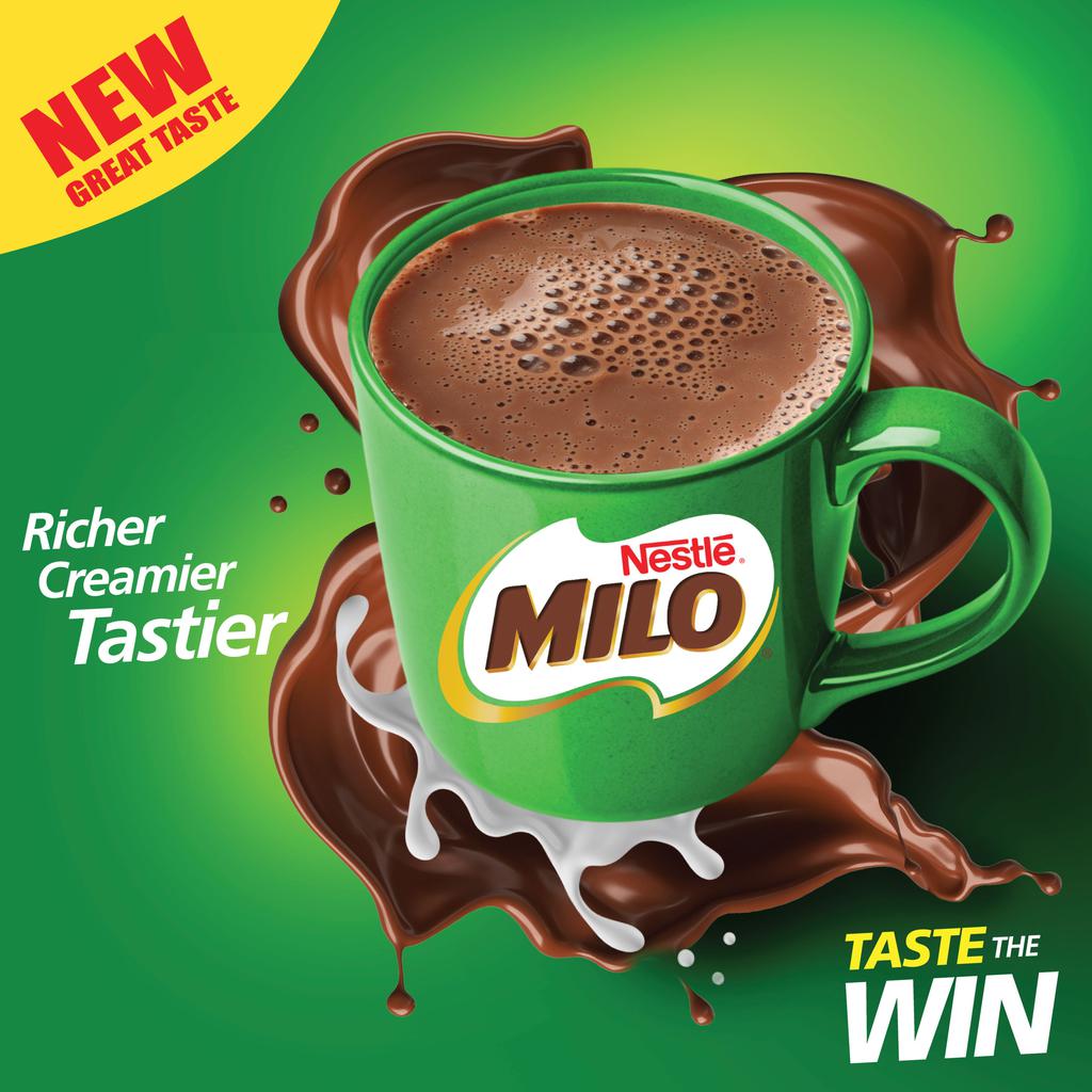 Milo Chocolate Flavored Energy and Nutritional Drink 3 Units / 400