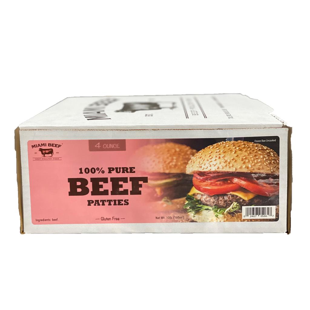 Miami Beef Beef Patties 40 / 113.5 G / 4 Oz