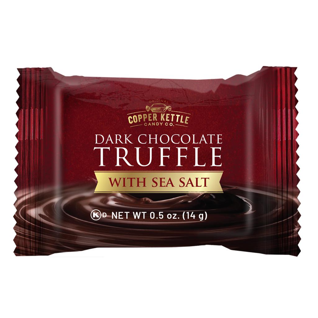 Copper Kettle Trufas de Chocolate Oscuro con Sal Marina 448 g / 16