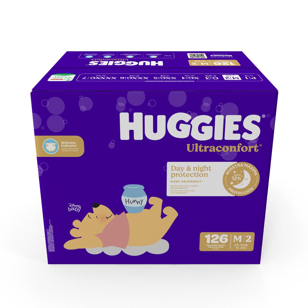 Huggies UltraComfort Baby Diapers Size M / 126 Units
