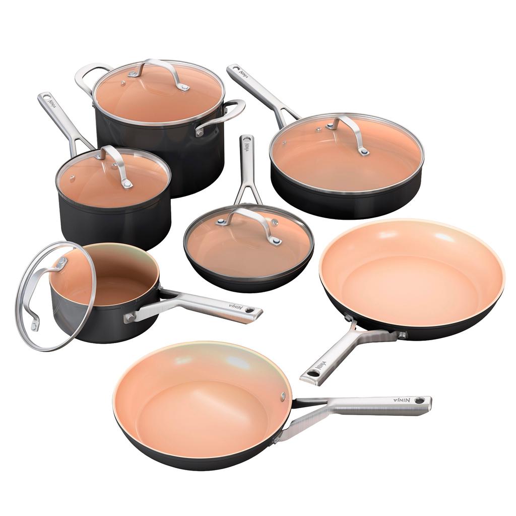 Ninja Extended Life Ceramic Cookware Set 12-Piece CW89900
