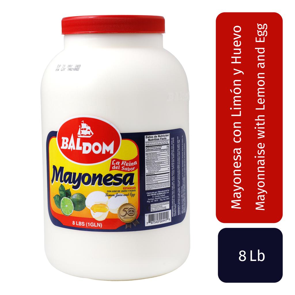 Baldom Mayonesa 3.8 L / 128 oz