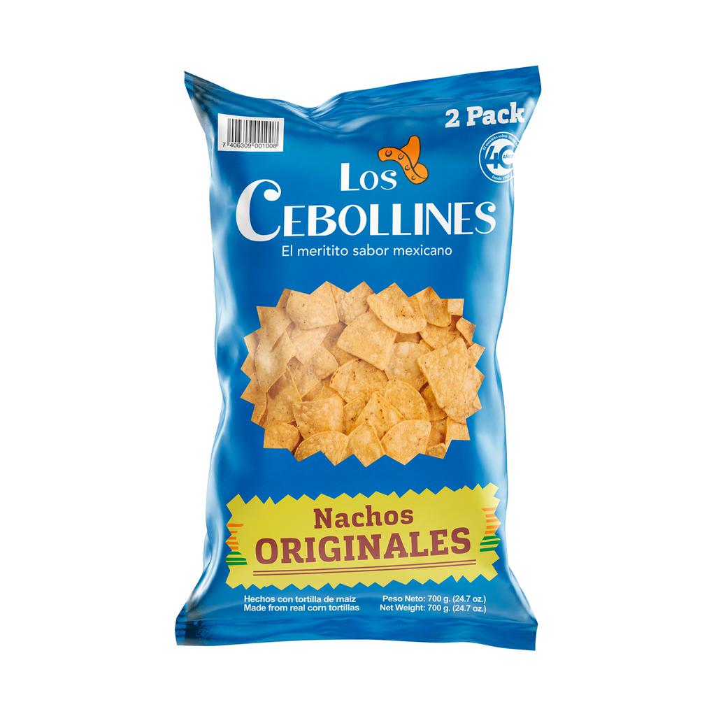 Los Cebollines Natural Flavor Nacho 2 Units / 700 g