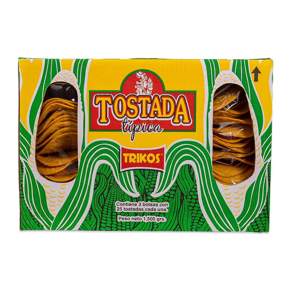 Trikos Tostada Tipica 3 Pack / 25 Units