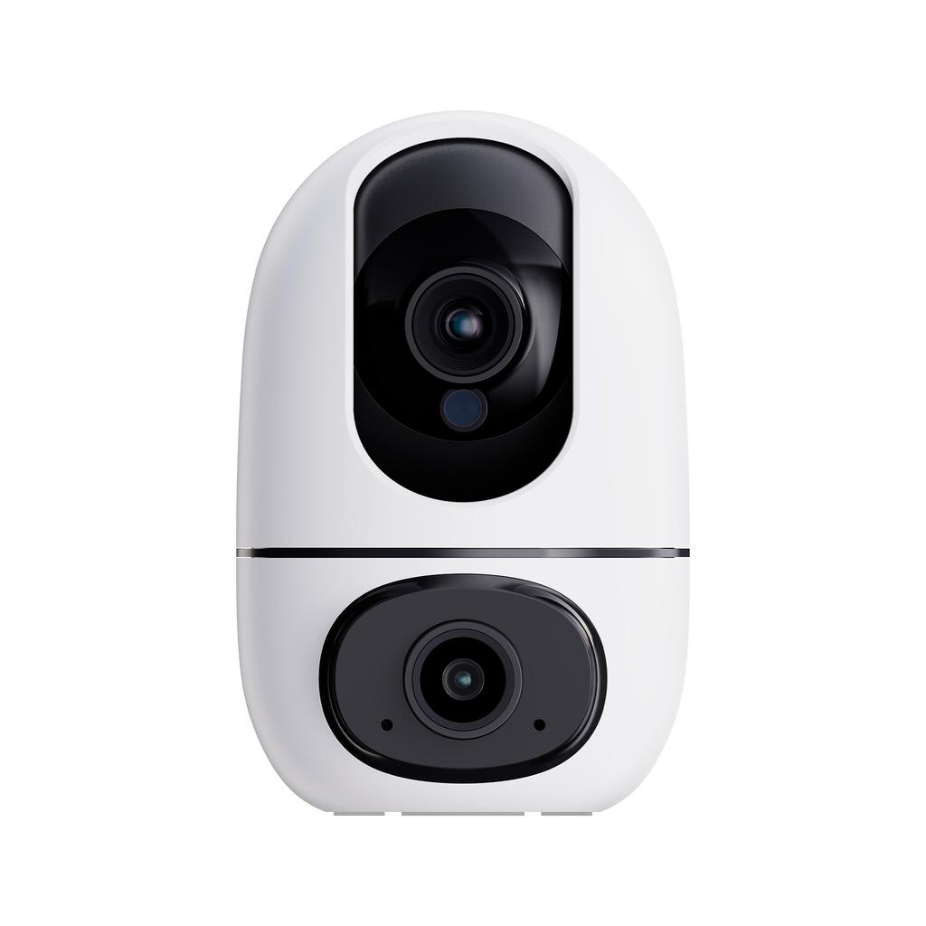 Virtavo HD Dual-Lens Indoor Security Camera with Night Vision