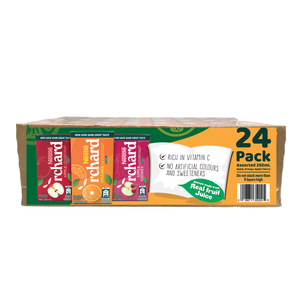 Orchard Assorted Juices 24 Units / 250 Ml
