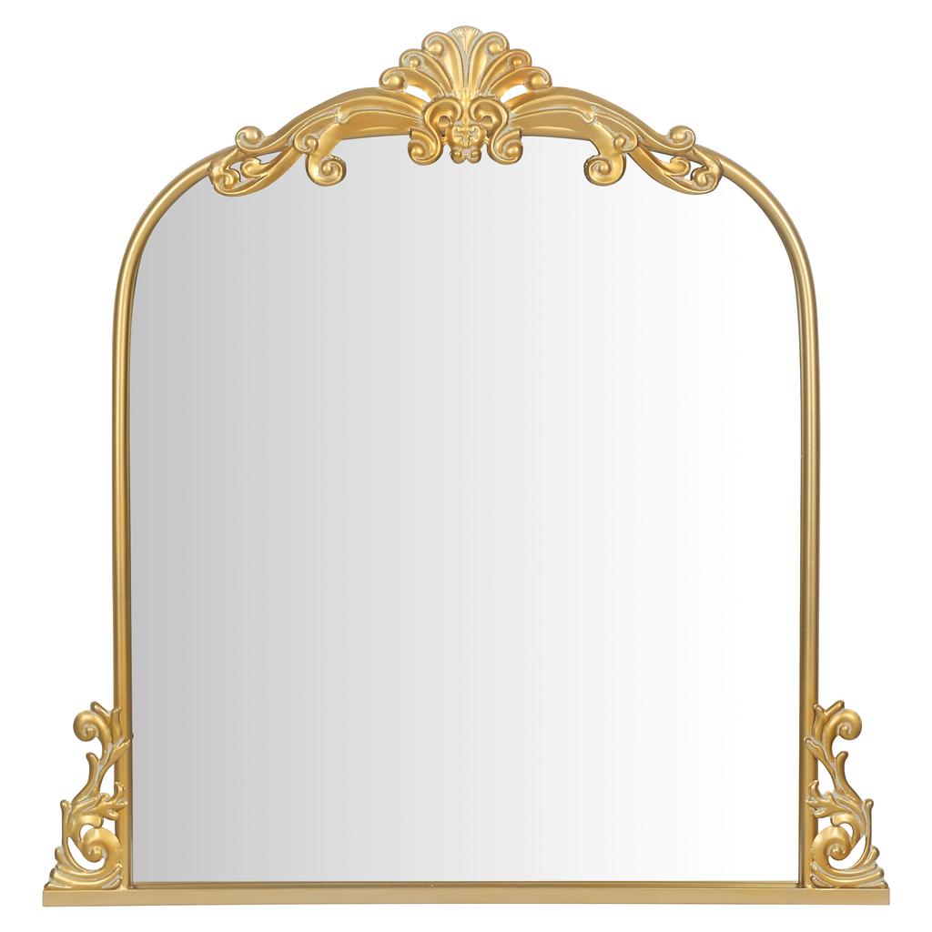 Jin Feng Vintage Mirror with Gold Frame