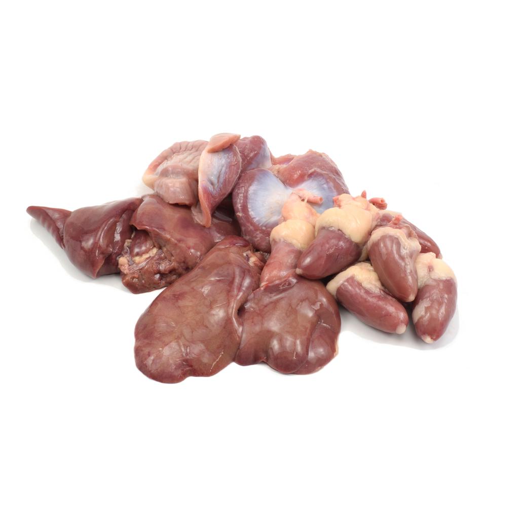 Chilled Chicken Giblets Tray Pack