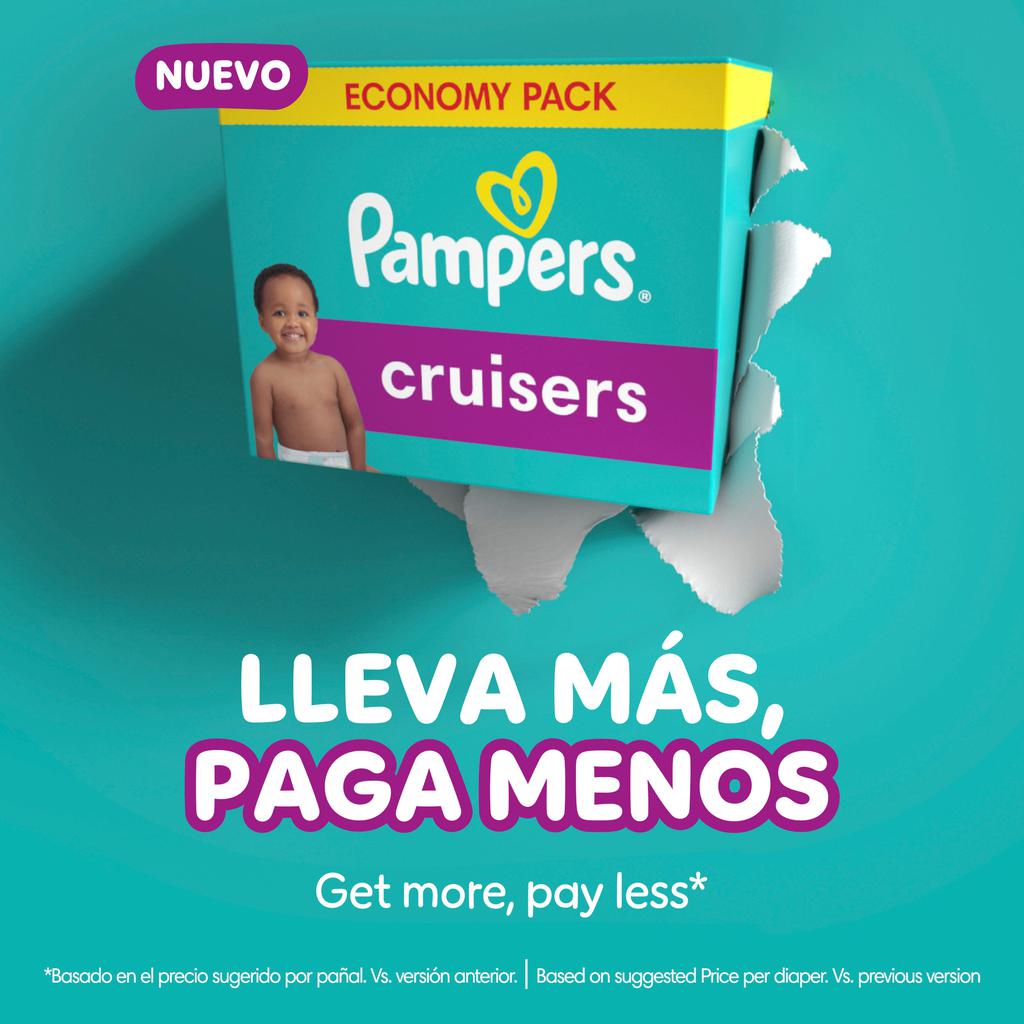 pampers1様 Pampers Pañales para Bebé Cruisers Talla 6 / 108 Unidades Pañales