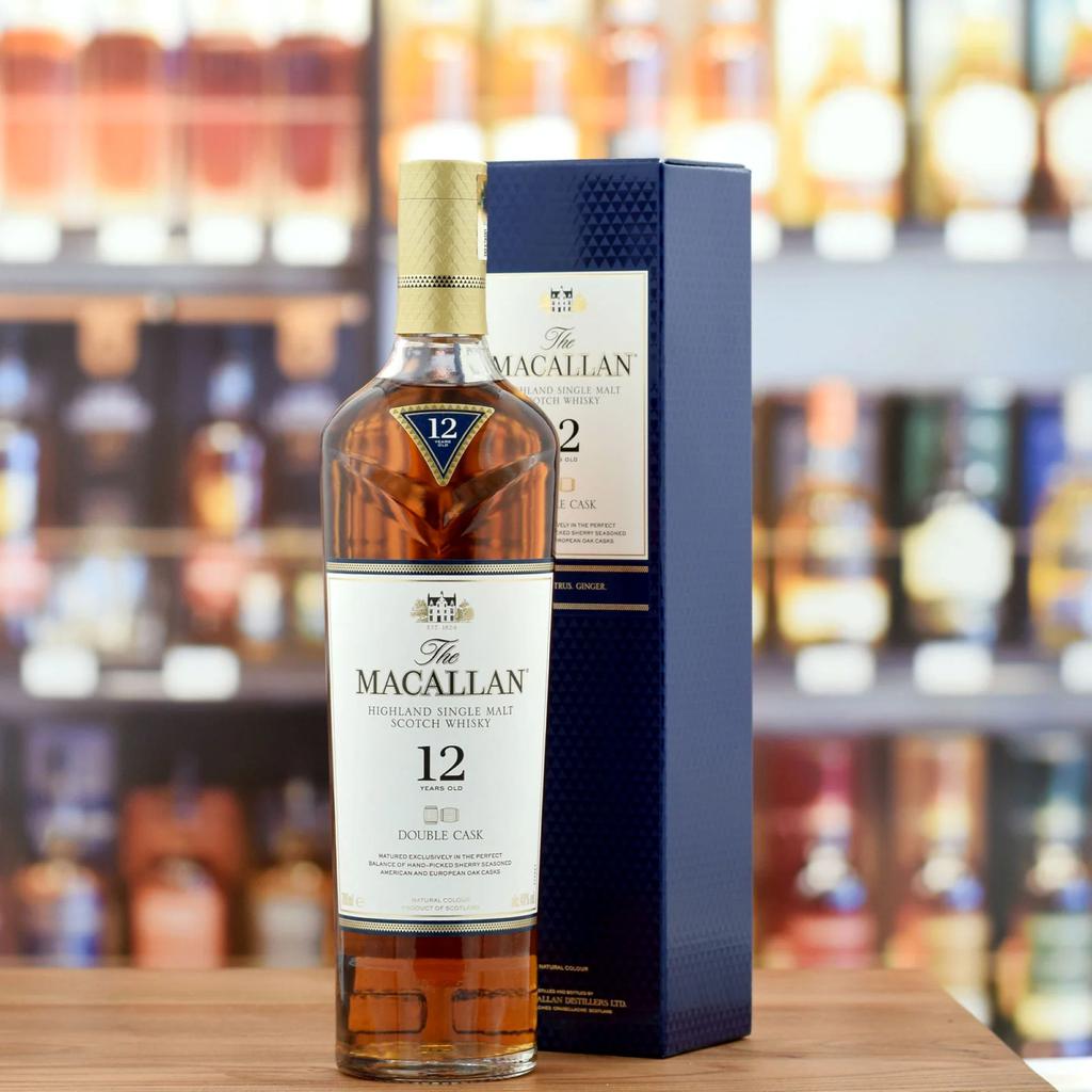 Macallan Single Malt Scotch Whisky 12 Years 700 mL / 23.67 oz