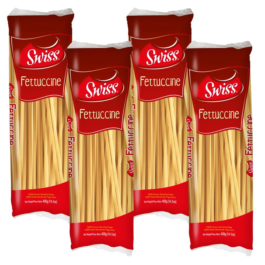 Swiss Fettuccini Pasta 4 Units /