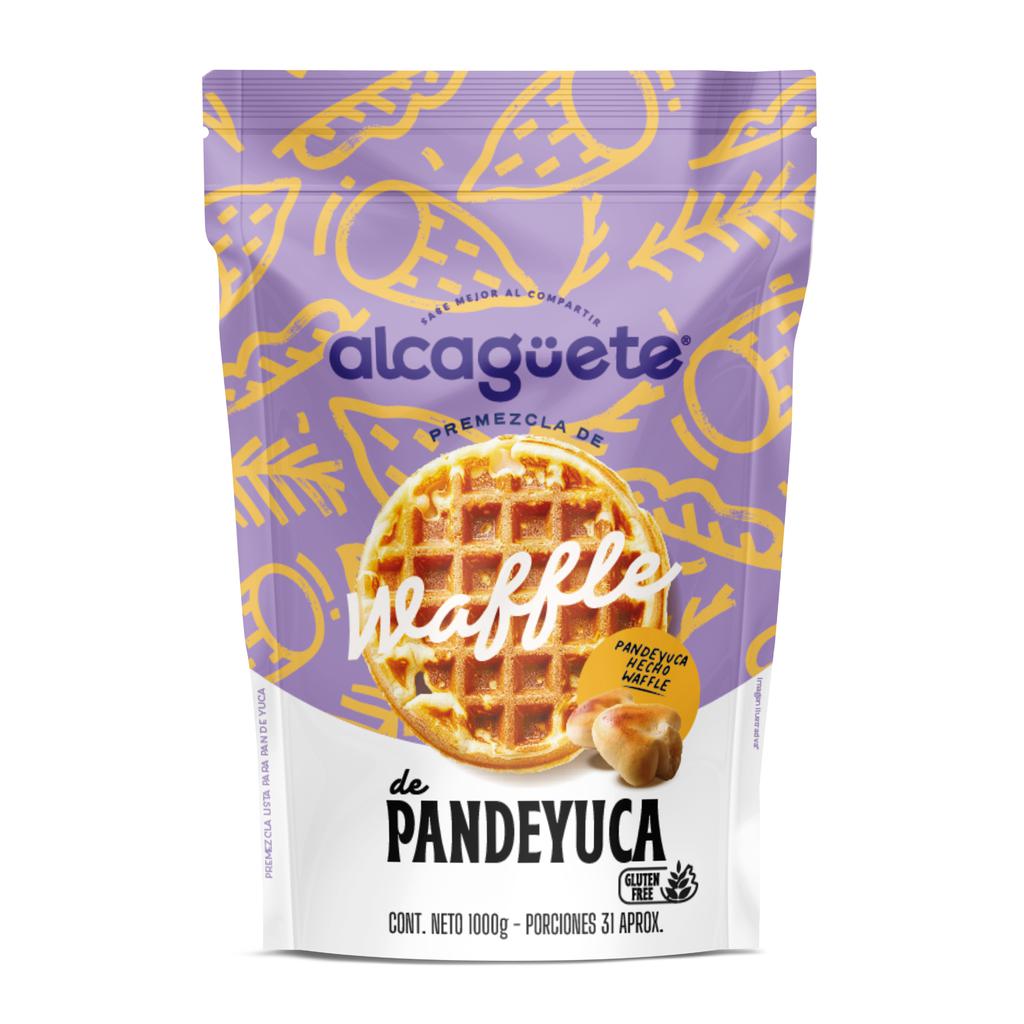 Alcagüete Premezcla Pan de Yuca Libre de Gluten y Sin Azúcar Añadida 1 kg / 2.2 lb