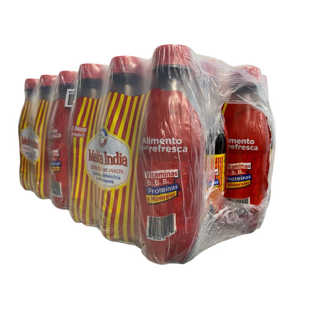 Malta India Bebida Gaseosa 24 Unidades / 236 mL