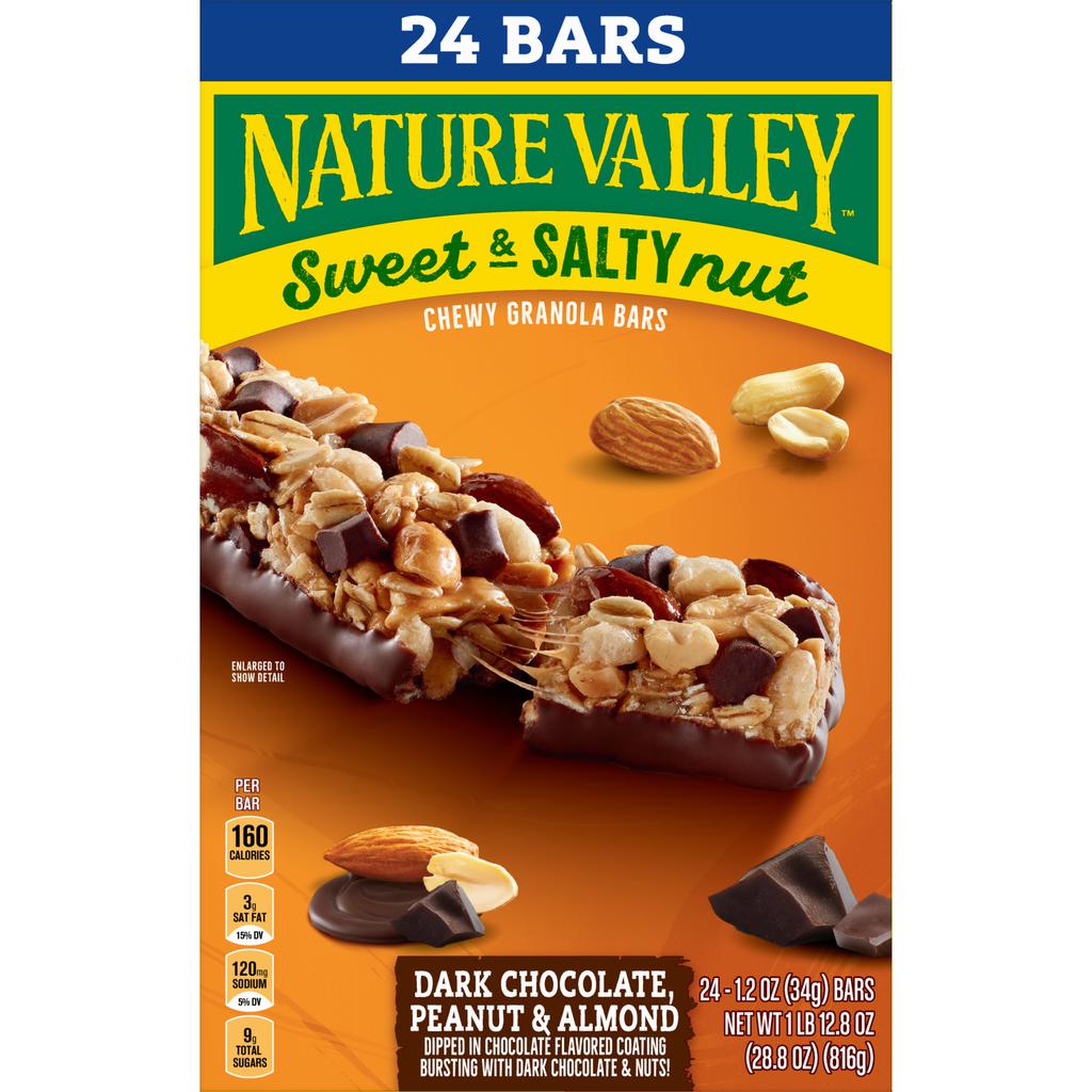 Nature Valley Sweet & Salty Nut Bar 24 Units / 1.2 oz / 35 g