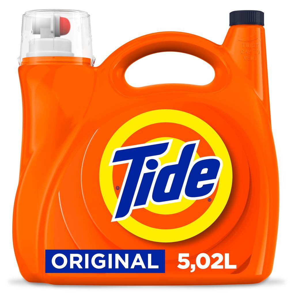 Tide Original Liquid Laundry Detergent for Whites and Colors 5.02 L / 170 oz